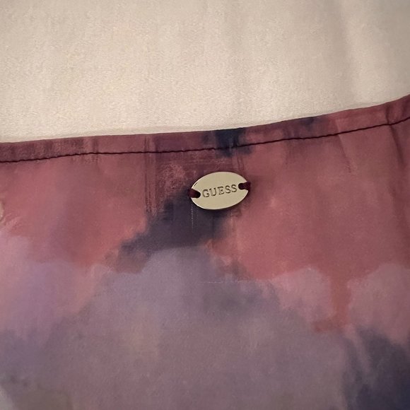 Guess Kaleido Pleated High-Low Dress - Picture 6 of 8